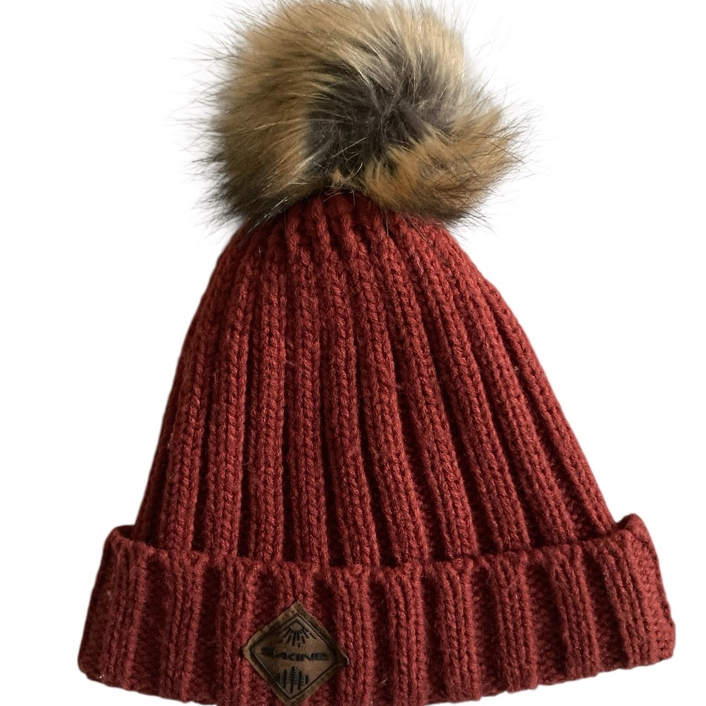 Dakine beanie with Faux Fur Pom